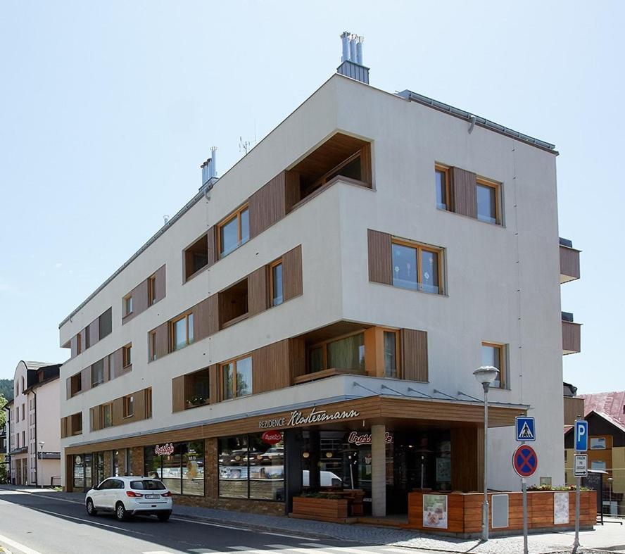 Apartment Rezidence - Javor & Wellness Železná Ruda エクステリア 写真